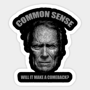 Common Sense Sticker